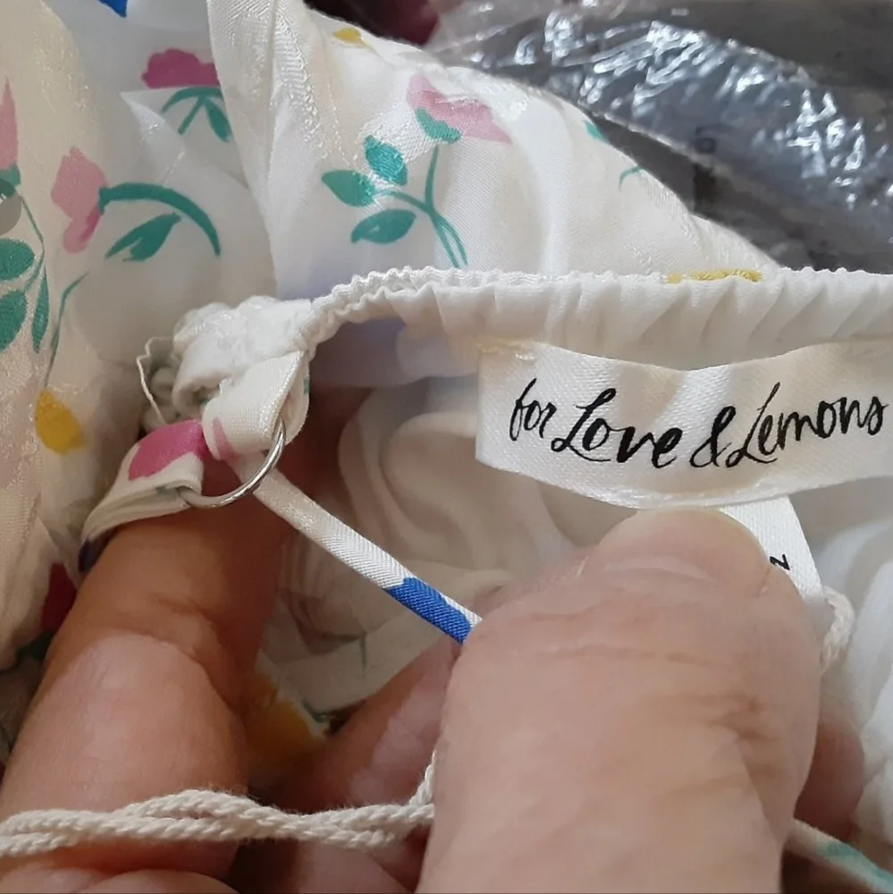 🍋For Love and Lemons Farrah Floral Mini with Cut-Outs - Picture 8 of 16